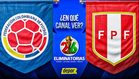 En qué canal ver Perú vs. Colombia EN VIVO por Eliminatorias 2026