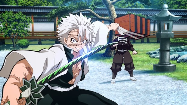 Sanemi Shinazugawa es el Pilar del Viento de los Demon Slayers en "Kimetsu no Yaiba" (Foto: Ufotable)