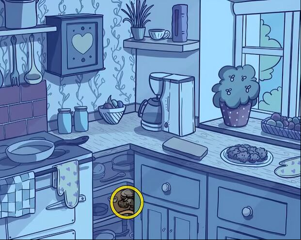 ¿Puedes encontrar el ratón que está escondido en la cocina? ¡Intenta hacerlo en menos de 10 segundos! (Foto: Depor)