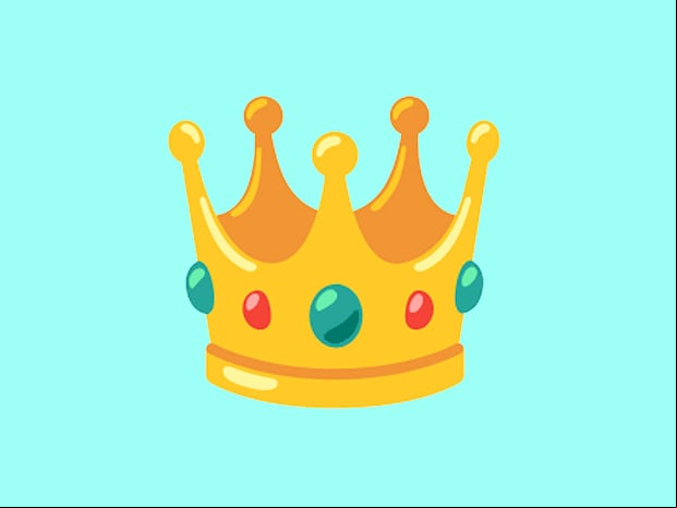 WHATSAPP | Puedes usar este emoticón para expresar quién es el rey del hogar. (Foto: Emojipedia)