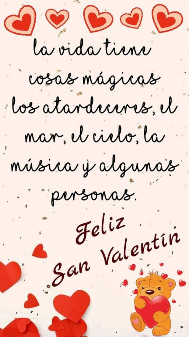 Imágenes por San Valentín 2024: mensajes para dedicar y enviar a tu pareja o amistades (Foto: Pinterest)