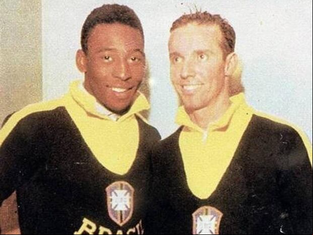 Mario Zagallo y Pelé, fueron compañeros en la Selección de Brasil. (Foto: Agencias).