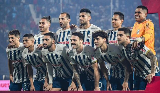 Noriega, Zambrano y Garcés en el once titular de Alianza Lima. (Foto: Alianza Lima)