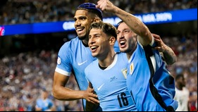 Uruguay venció a Estados Unidos por la Copa América. (Foto: Getty Images)