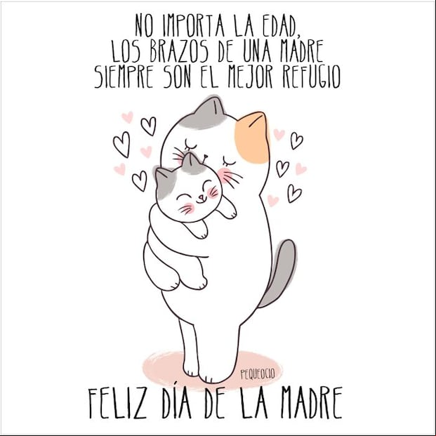 Imágenes para compartir en el Día de las Madres. (Foto: Pinterest).
