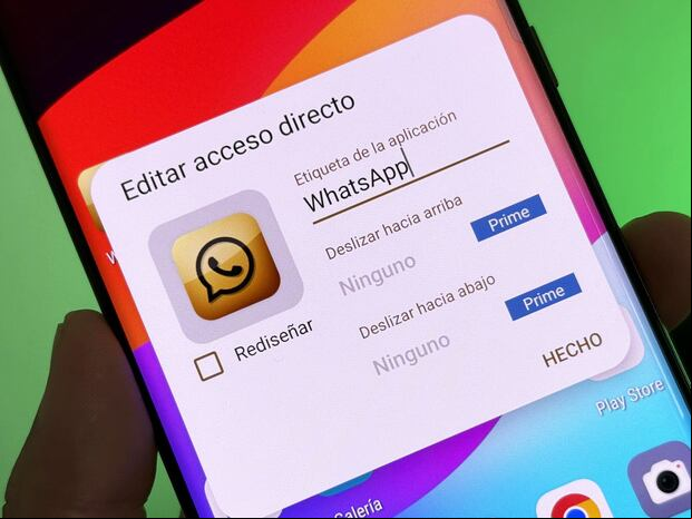 WHATSAPP | Recuerda que sin Nova Launcher, no podrás modificar el estilo de la app. (Foto: Depor - Rommel Yupanqui)
