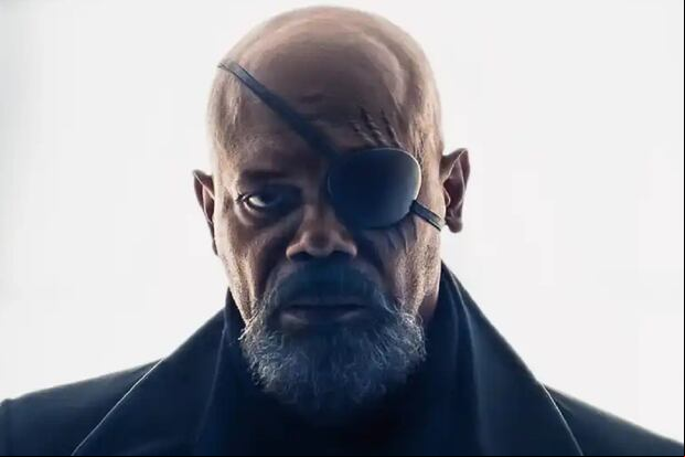 El actor Samuel L. Jackson vuelve como Nick Fury en la serie “Secret Invasion” (Foto: Marvel Studios/ Disney Plus)