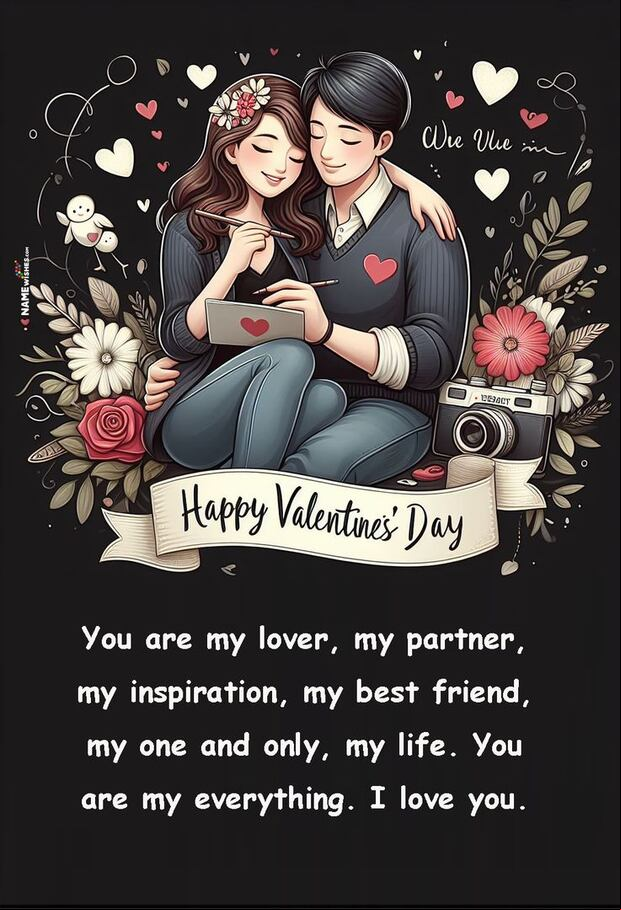 Send one of these 50 cards with love-filled messages to celebrate Valentine's Day 2025 this February 14 in a special way. (Photo: Pinterest)