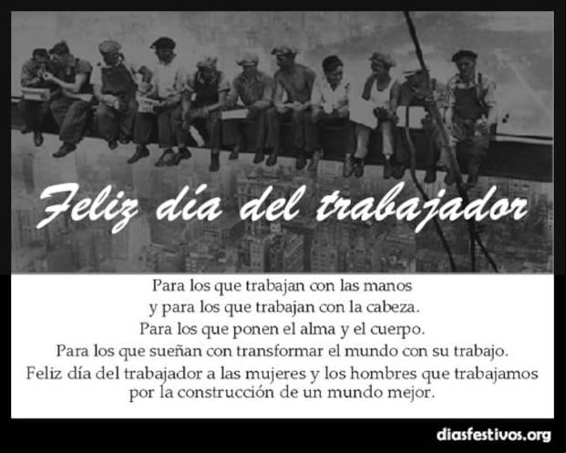 Frases para compartir por el Día del Trabajo en México. (Facebook)