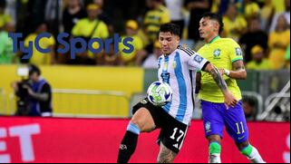 TyC Sports ha transmitido el encuentro Argentina 4-1 Brasil de las Eliminatorias 2026