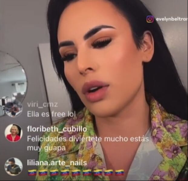 Beltrán decidió contar algunos detalles de su vida privada a través de un video en vivo en Instagram (Foto: Evelyn Beltrán / Instagram)
