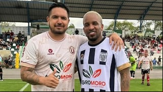 ¡Puro ‘galáctico’! Juan Manuel Vargas y Jefferson Farfán se reencontraron en amistoso de leyendas