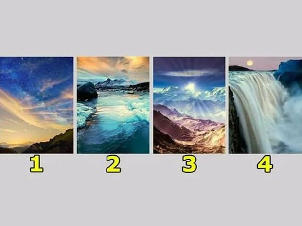 TEST VISUAL | Observa detenidamente los 4 paisajes que se muestran en la imagen y, sin pensarlo demasiado, elige el que más te cautive, el que despierte en ti emociones y sensaciones especiales. Tu elección te revelará aspectos desconocidos de tu personalidad, resaltando las fortalezas, talentos y cualidades que te hacen ser un individuo incomparable. | estilosdevidas