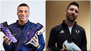 Estrellas de Nike vs. Adidas: con Mbappé y Messi, así se jugaría un partido entre marcas