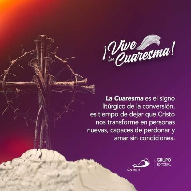 Imágenes para compartir por el Miércoles de Ceniza con tus seres queridos (Foto: Internet).