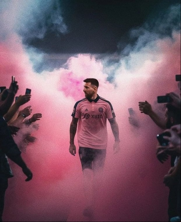 Messi jugara por primera vez en el continente americano en un club.