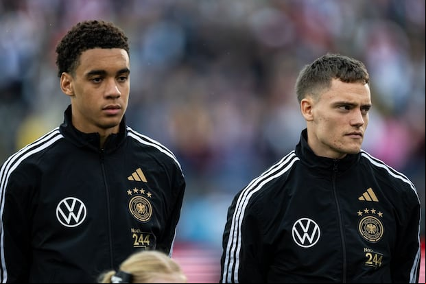 Jamal Musiala y Florian Wirtz jugaron la Eurocopa 2024 con la Selección de Alemania. (Foto: Getty Images)
