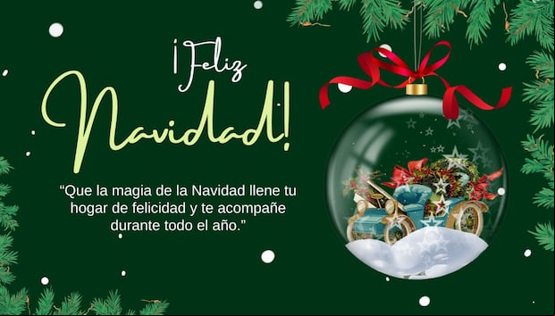 No te olvides de cerrar los ojos y pedirme como regalo esta Navidad. (Foto: Canva.com)