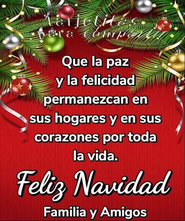Las mejores imágenes para dedicar este 25 diciembre en Navidad. (Foto: Difusión).