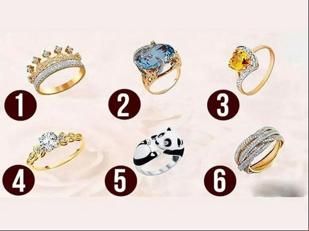 Simplemente elige uno de los 6 anillos que se muestran a continuación y lee la descripción correspondiente. ¡Te sorprenderás de lo que revelan tus preferencias!