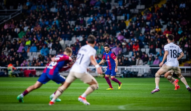 Barcelona vs Valencia por LaLiga. (Foto: Agencias).