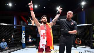 Él es Ilia Topuria: un joven que salió de la guerra y que soñó con ser campeón de la UFC