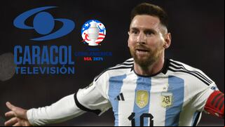 Caracol TV televisó el duelo Argentina (2-0) Canadá desde Colombia (20/06/2024)