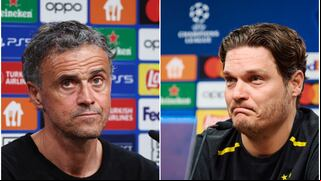 Alineaciones de PSG vs. Dortmund: pizarras confirmadas para la Champions
