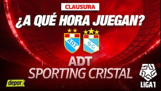 Hora de Sporting Cristal vs. ADT por Liga 1: Torneo Clausura