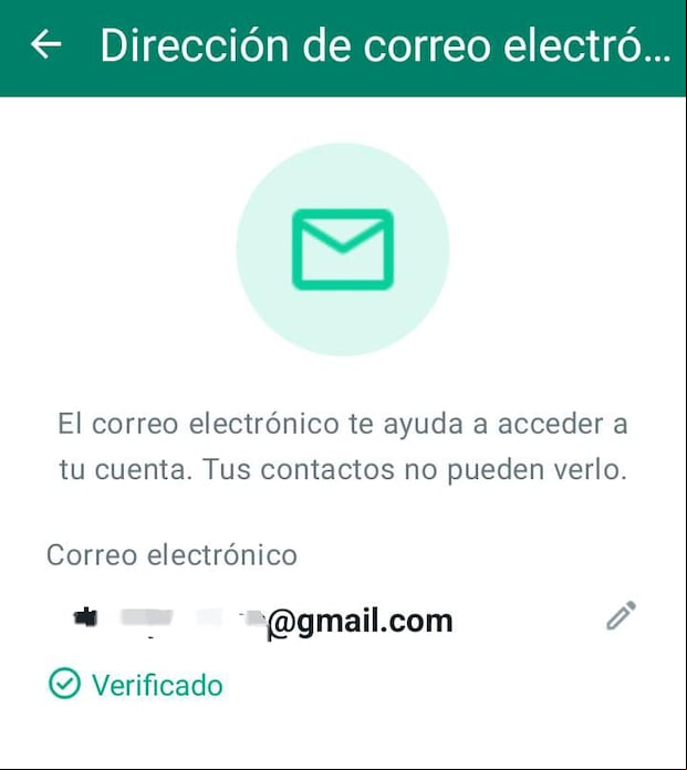Te tiene que aparecer "Verificado" en la parte inferior. (Foto: GEC)