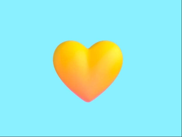 WHATSAPP | Es tiempo de que lo sepas. Aquí te digo con exactitud qué significa el corazón amarillo en WhatsApp. (Foto: Emojipedia)