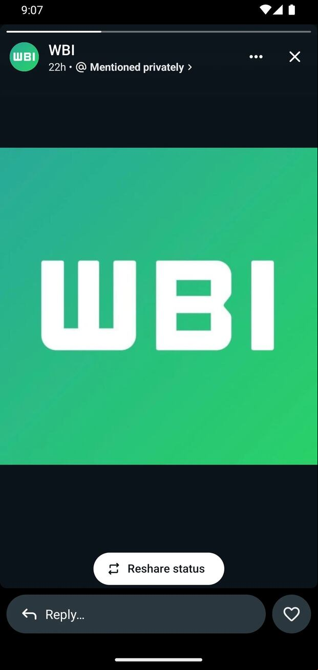 Nuevo botón en WhatsApp Beta (WABetaInfo)