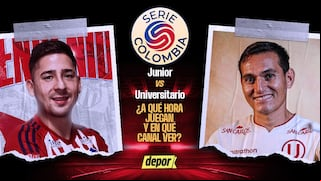 Universitario vs. Junior: ¿a qué hora juegan por la Serie Colombia?