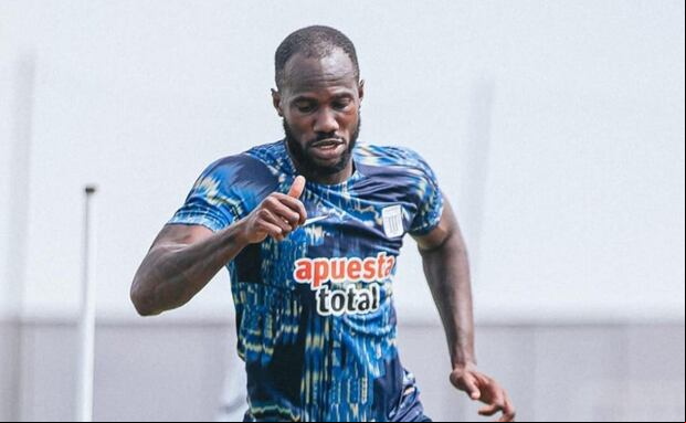 Cecilio Waterman está a disposición de Alejandro Restrepo para jugar por Alianza Lima ante Colo Colo.