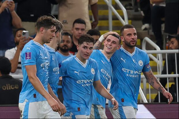 Manchester City goleó 4-0 a Fluminense por la final de la Copa Mundial de Clubes de la FIFA. (Foto: AFP)