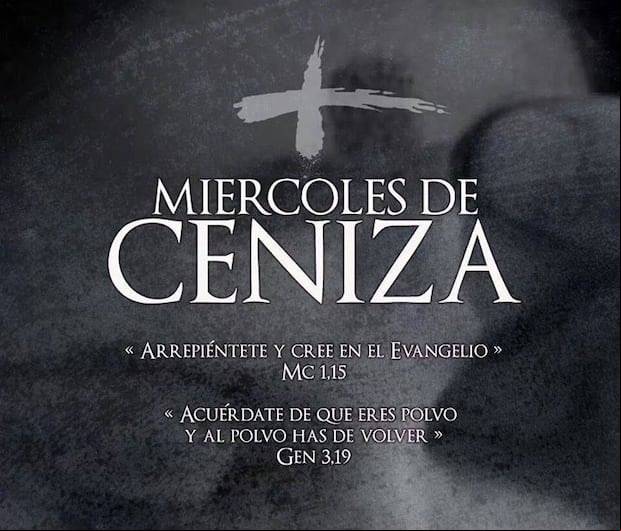 Oraciones y lecturas por el Miércoles de Ceniza 2024. (Foto: Pinterest)