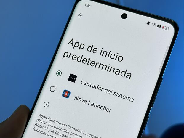 WHATSAPP | Define a Nova Launcher como predeterminado. (Foto: Depor - Rommel Yupanqui)