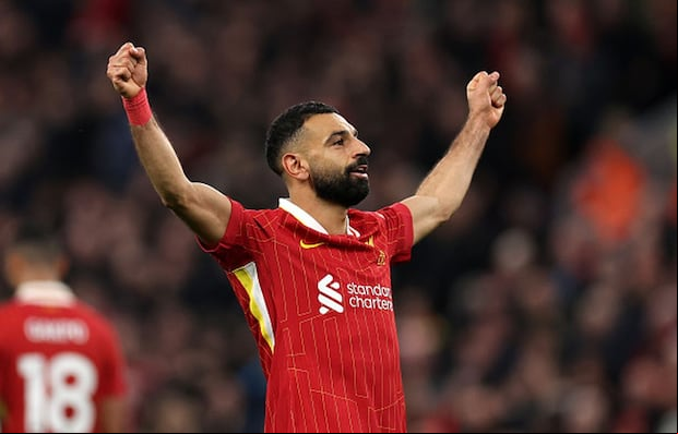 Mohamed Salah tiene un valor de mercado de 55 millones de euros, según Transfermarkt.