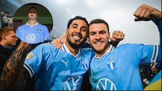 Con Erling Haaland en tribuna: Sergio Peña se coronó bicampeón con Malmo en Suecia