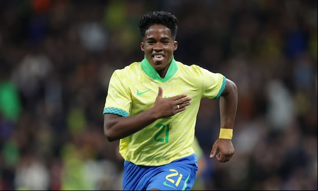 Endrick llegará al Real Madrid para la temporada 2024-25. (Foto: Brasil)