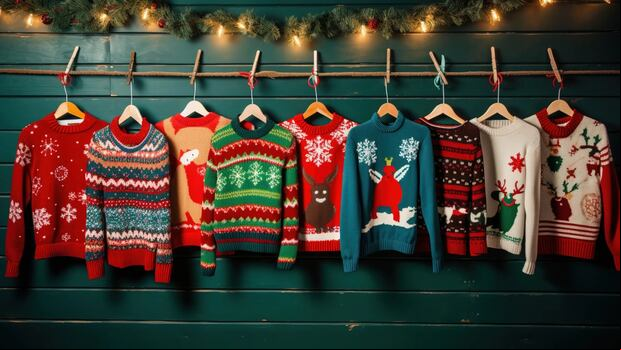 El Ugly Christmas Sweater Day nació en la década de los 80. (Foto: Difusión)