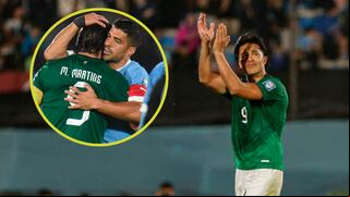 El reconocimiento de Luis Suárez a Marcelo Martins en su despedida con Bolivia
