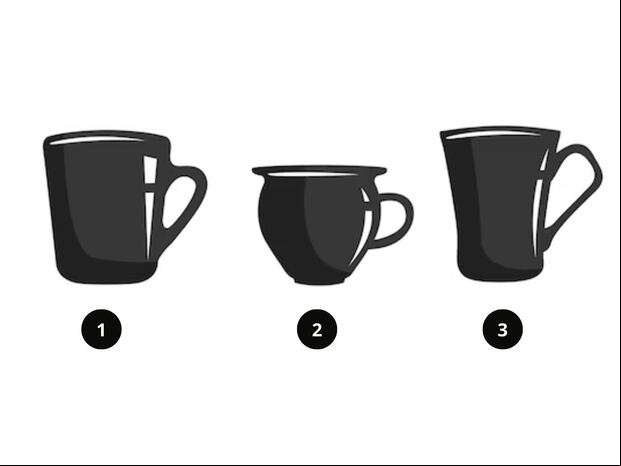 Test visual: Eligiendo una de las tazas sabrás rápidamente qué te depara el destino. (Foto: Composición Freepik / Depor)