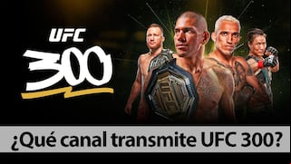 ¿Qué canal transmitió UFC 300: Pereira vs. Hill?