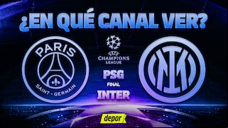 Canales para ver hoy PSG vs. Inter: señal abierta y streaming