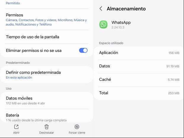 WHATSAPP | Lo más seguro será eliminar la memoria caché. (Foto: MAG - Rommel Yupanqui)