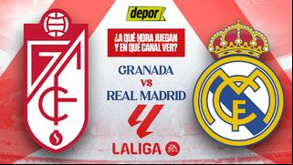 Granada vs Real Madrid: en qué canales TV ver el partido y a qué hora juegan hoy