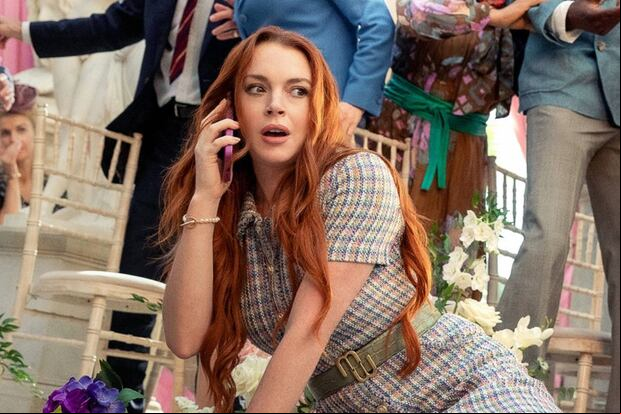 Lindsay Lohan interpreta a Madeline "Maddie" Kelly en "Irish Wish" (Foto: Netflix)