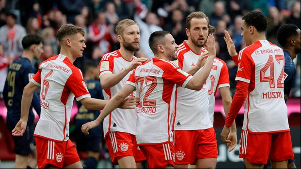 Bayern Múnich goleó 8-1 al Mainz 05 por la Bundesliga. (Foto: EFE)