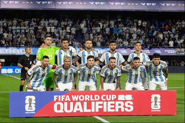 Selección Argentina en las eliminatorias al Mundial 2026 (Fuente: Soccer Images / Alamy Stock Photo)